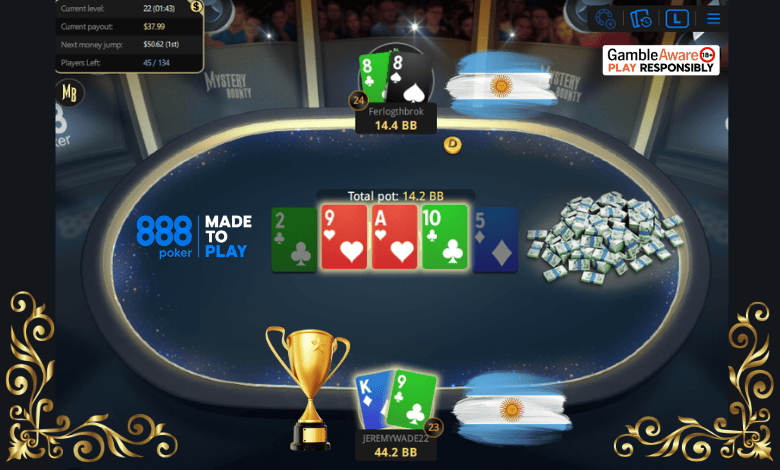 JEREMYWADE22 campeón fecha 2 marzo LATAM LEAGUE 888poker
