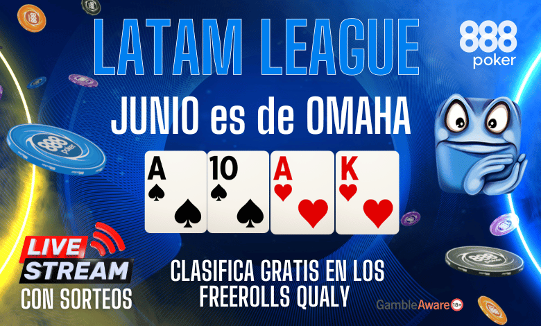 JUNIO 2025 Latam League Omaha 888poker
