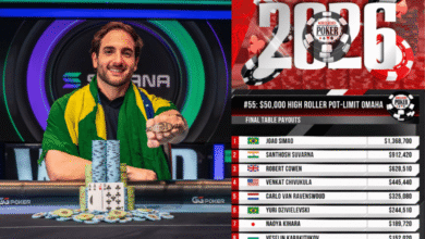 Joao Simao Evento 55 $50k High Roller Pot Limit Omaha
