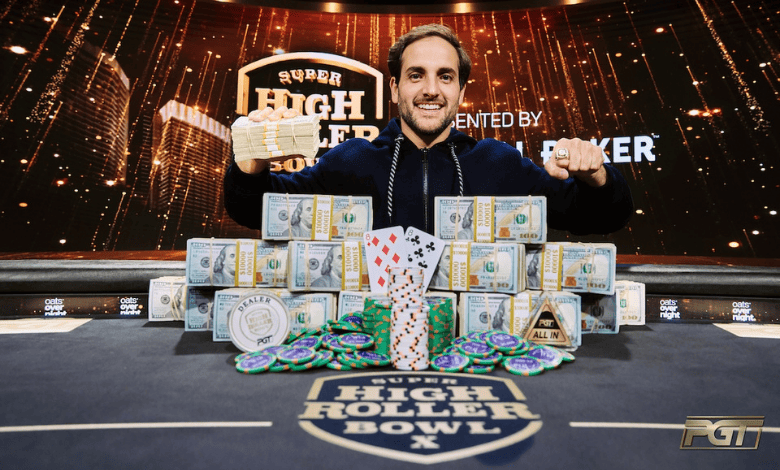 Joao Simao gana el Super High Roller Bowl X por $1,100,000