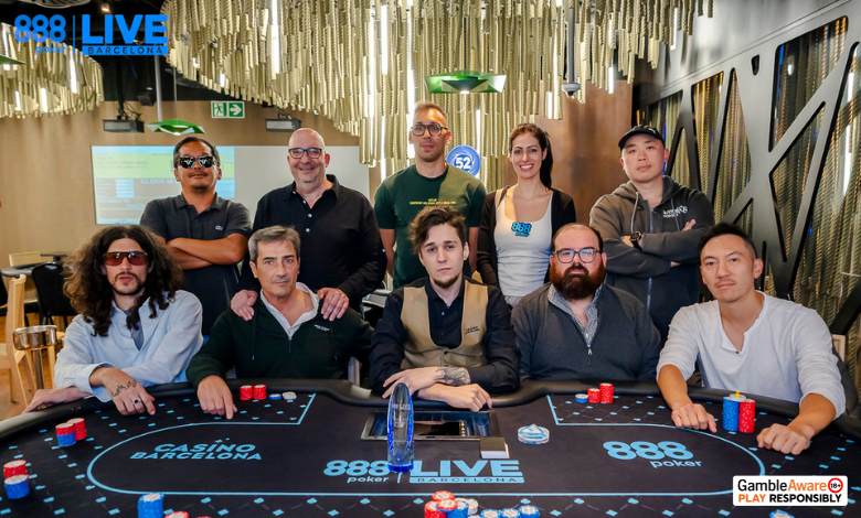 Mesa final High Roller del 888poker LIVE Barcelona
