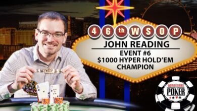 John Reading Evento #6 Hyper Holdem