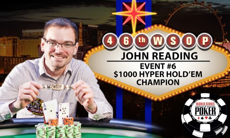 John Reading Evento #6 Hyper Holdem