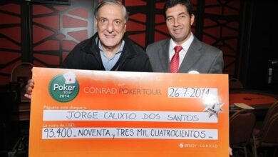 Jorge Calixto Dos Santos resultó ganador de la 8va Fecha del Conrad Poker Tour 2014