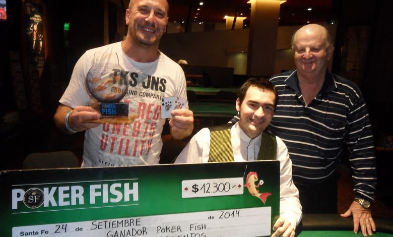 José Aseguinolaza se llevó el PokerFish en Santa Fe