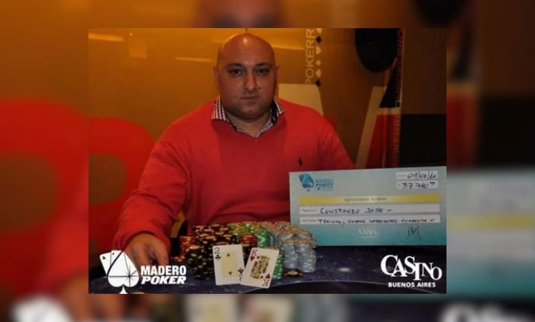 José Constanzo se llevó un nuevo Experience 5K de Madero Poker