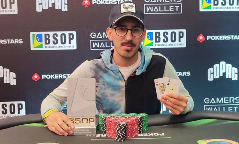 ¡José Grill campeón del Evento #20 de la BSOP San Pablo! José Grill BSOP