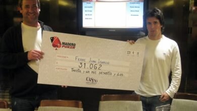 Juan Ignacio Ferre fue el ganador del Madero Poker con Rebuy Ilimitados