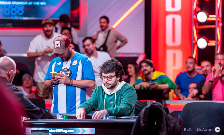 Juan Maceiras y Jose Aguilera WSOP 2023 MAIN EVENT DIA 7