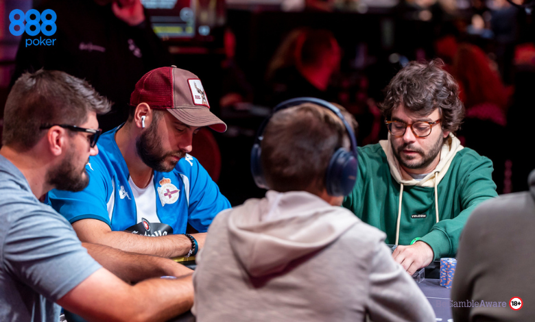 Juan Maceiras y Jose Aguilera WSOP 2023 MAIN EVENT DIA 7