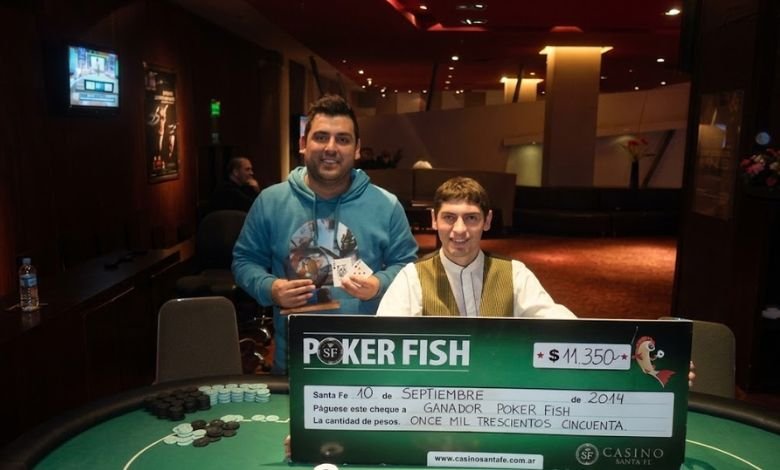 Juan Rodríguez Gherbaz se quedó con el Poker Fish en Santa Fe