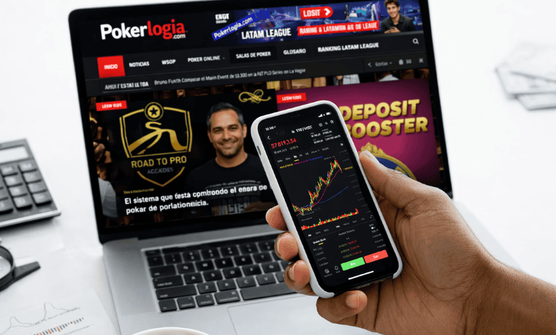 Jugadores de Poker Están los Juegos de Grilla Cripto