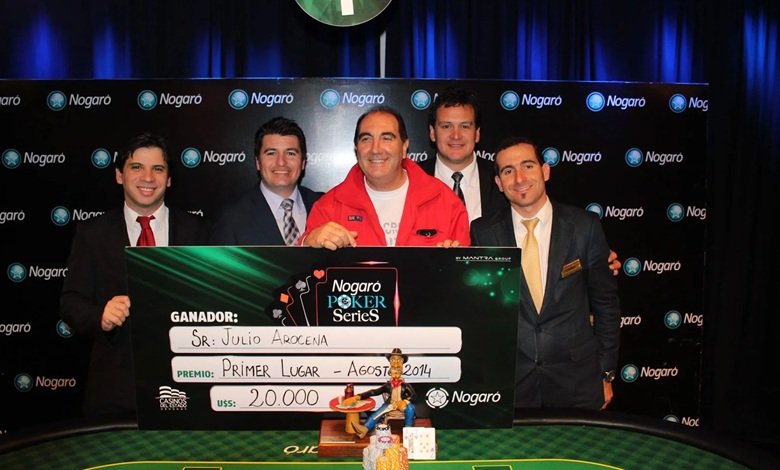 Julio Arocena triunfó en la Nogaró Poker Series