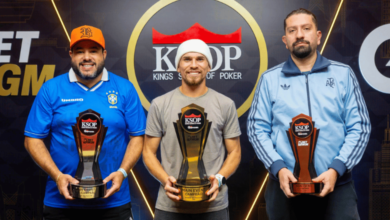 KSOP San Pablo Podio de Nicolás Velarde en el Main Event