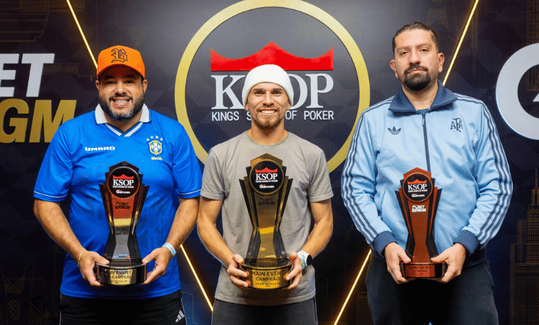 KSOP San Pablo Podio de Nicolás Velarde en el Main Event