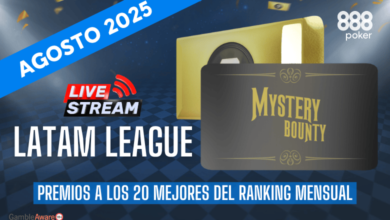 LATAM LEAGUE AGOSTO 2025 888POKER