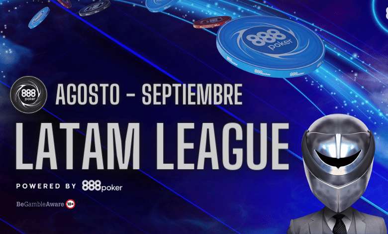 LATAM LEAGUE AGOSTO SEPTIEMBRE 888POKER