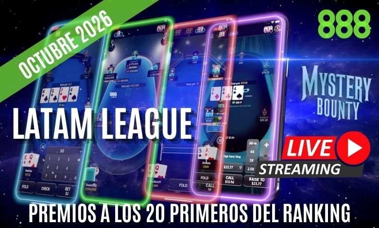LATAM LEAGUE OCTUBRE 2026 PAGE 888POKER