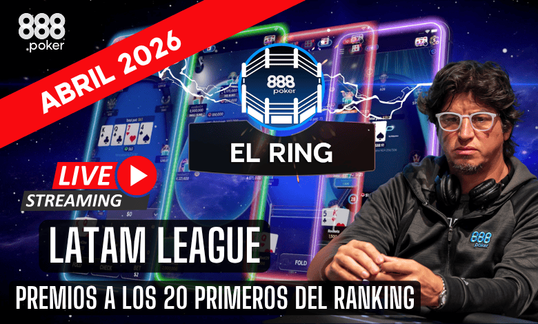 LATAM LEAGUE abril 2026 PKO 888poker