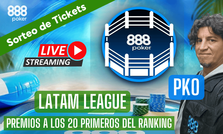 LATAM LEAGUE de ENERO 2026 presentada por 888Poker