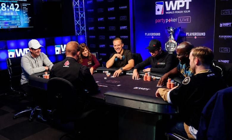 La mesa final del WPT Montreal estuvo llena de profesionales