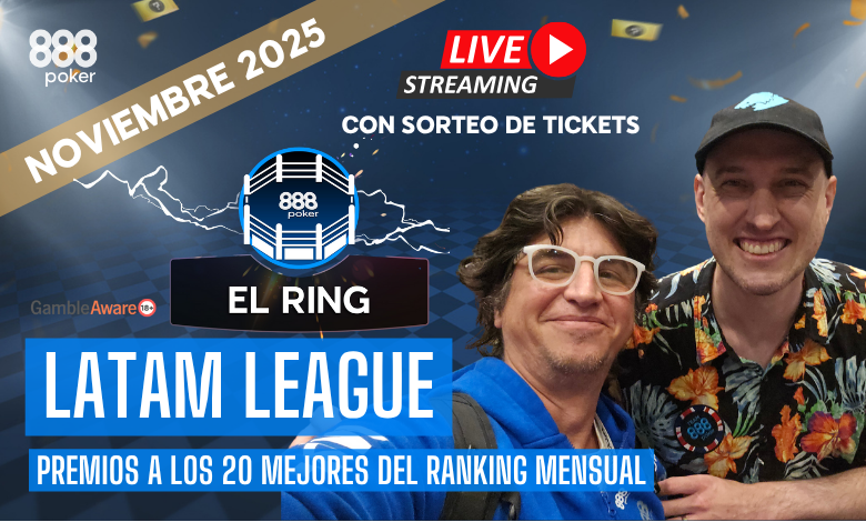 Latam League noviembre 2025 888poker