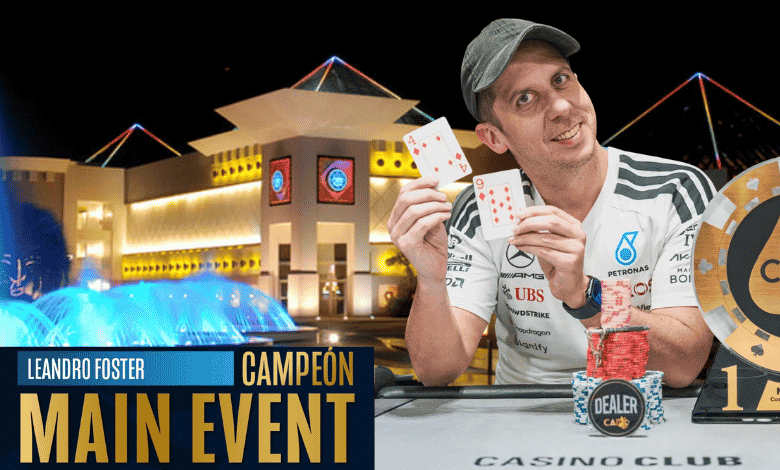 Leandro Foster campeón Main Event CAP La Pampa
