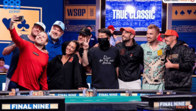 Leo Margets en la mesa final del Main Event 2025
