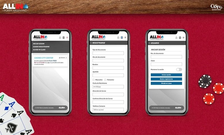Llegó All In Poker Argentino, la nueva app de Madero Poker