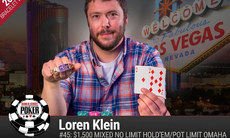 Loren Klein Evento #45 Mixed OmahaNLH WSOP
