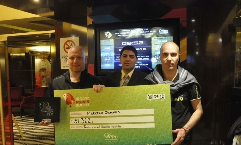 Marcelo Damario gana el 500+R en el Casino de Puerto Madero