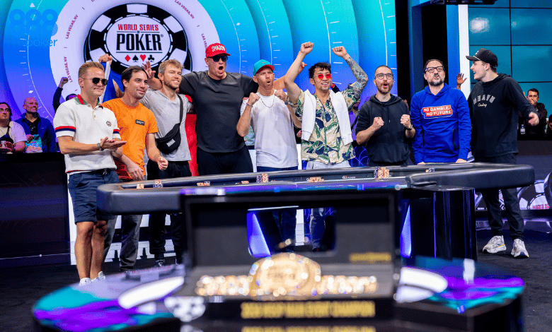 Mesa Final Main Event WSOP 2026 protagonistas