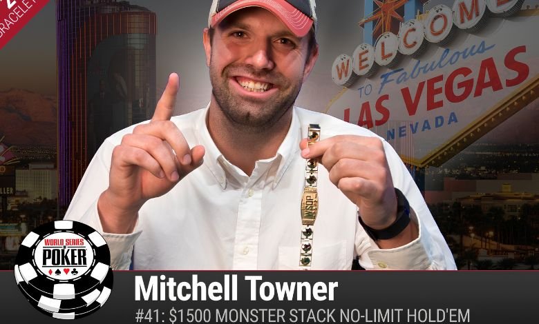 Mitchell Towner Monster Stack WSOP