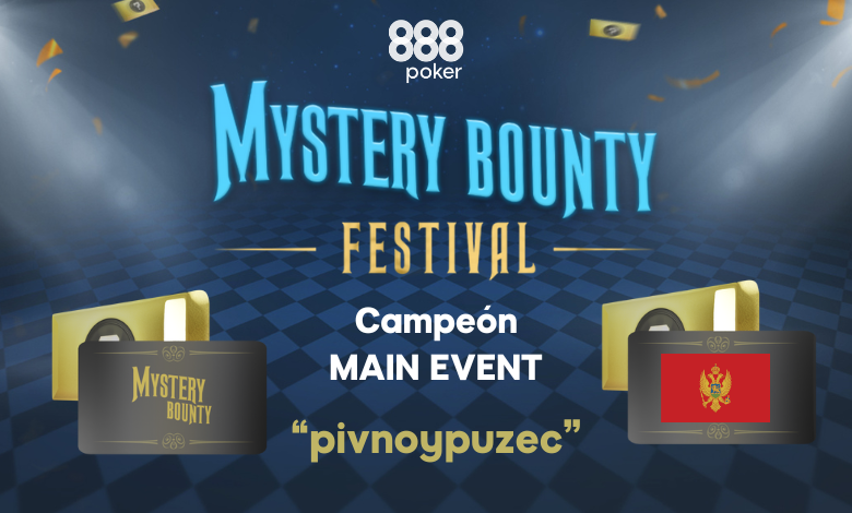 El primer festival de MB en 888poker arrazó en su evento principal Mystery Bounty 888poker montenegro pivnoypuzec