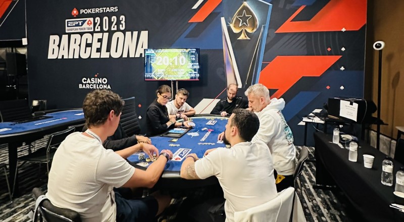 Nacho Barbero 25K del EPT Barcelona