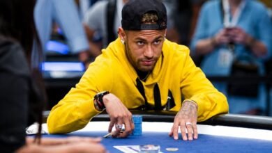 Neymar reemplazó el fútbol por el poker y metió una mesa final