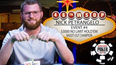 Nick Petrangelo Evento #4 Shootout WSOP