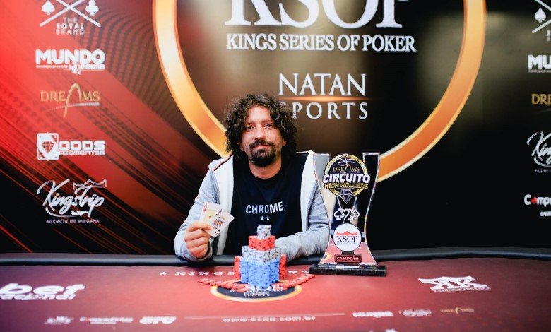 Nicolás Velarde gana el High Roller KSOP Fortaleza Nicolás Velarde High Roller KSOP Fortaleza