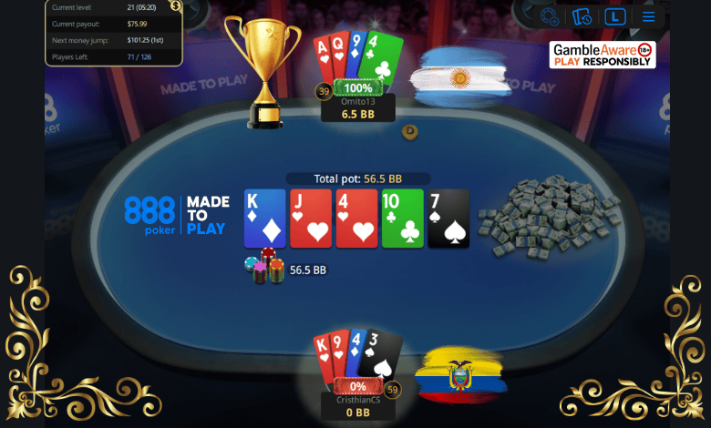 Omito13 argentina PLO latam league 888poker