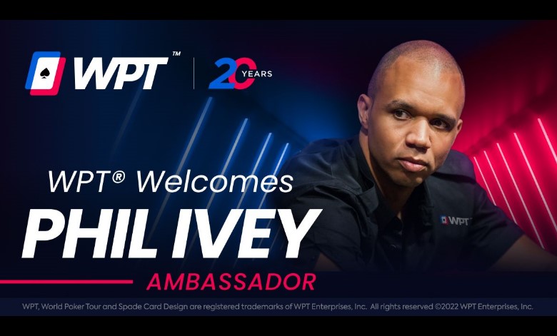 PHIL IVEY EMBAJADOR WORLD POKER TOUR 2022