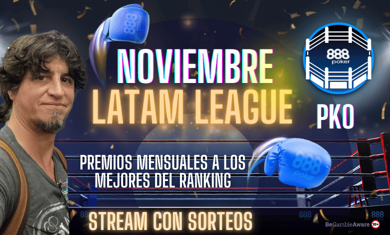 PKO 888poker latam league STREAM