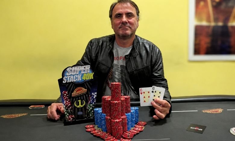 Pablo Eggarter fue subcampeón en el 40K del Stars Club Poker Room