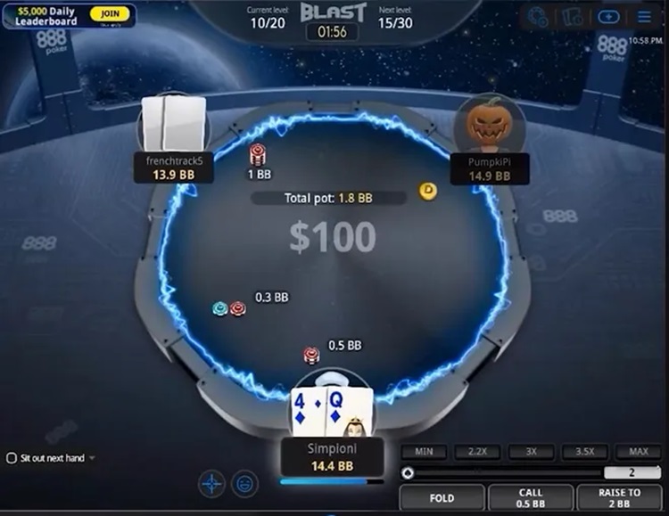 Pc 888poker mesas nuevas 2024 BLAST