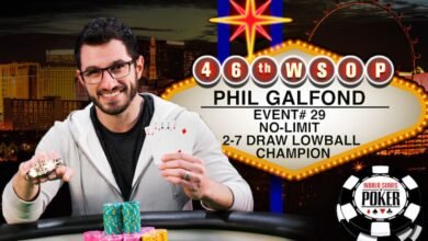 Phil Galfond consiguió su 2do brazalete en el Evento #29 2-7 Draw