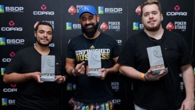 Podio de Ezequiel Waigel en el High Roller de la BSOP Río Quente