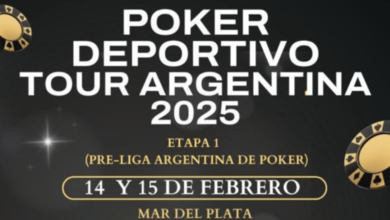 Poker Deportivo Tour Argentina 2025 Mar del Plata