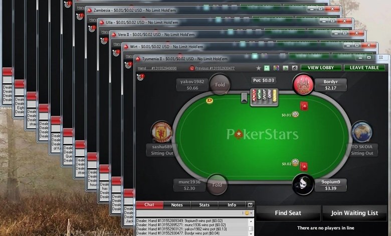 PokerStars pone un límite de 4 mesas cash abiertas