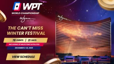 Publican el calendario del WPT World Championship 2025 en Wynn Las Vegas