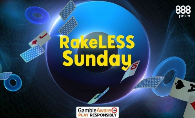 RakeLESS Sundays Main Event 888Poker sin comisión