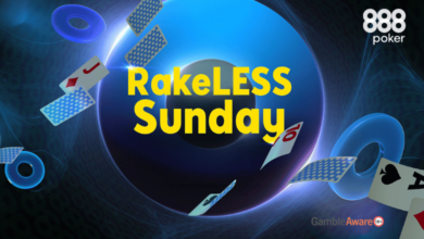 Rakeless - Un domingo sin rake en 888Poker